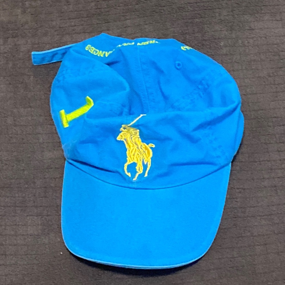 Polo, Ralph, Lauren, fragrances, embroidered hat, adjustable, adult